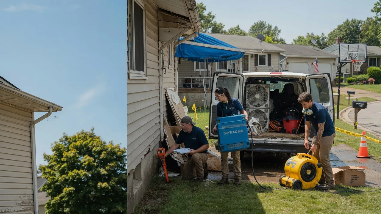 Ceiling Leak Cleanup in Joliet, IL near me